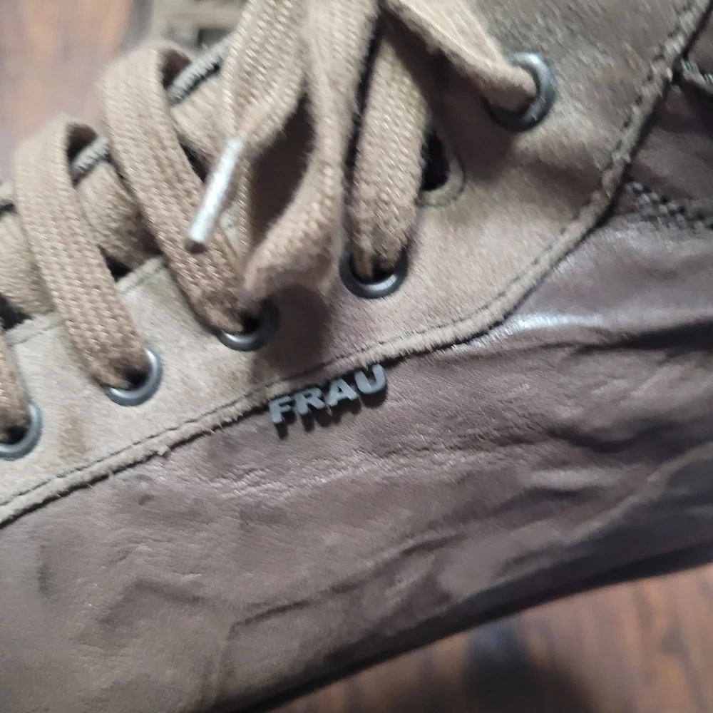 Frau Brown Leather Sneakers size 38